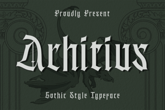 Achitius: Elevating Gothic Design with Bold, Elegant Typography
