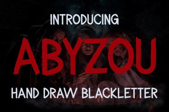Embracing the Dark: Why Abyzou Font is the Ultimate Choice for Horror Metal and Retro-Urban Aesthetics