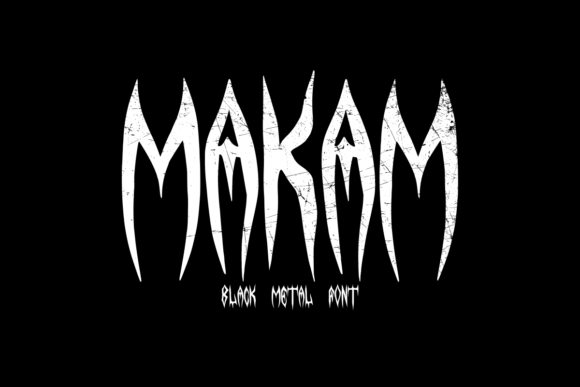 Makam: The Blackletter Font for Dark Aesthetic Branding