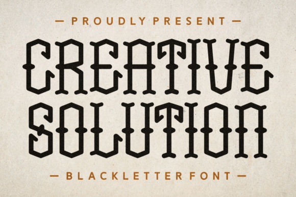 Mastering Typography with Creative Solution: The Power of Classic Blackletter