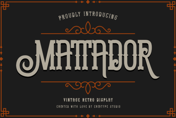 Mattador: The Vintage Blackletter Font for Modern Design