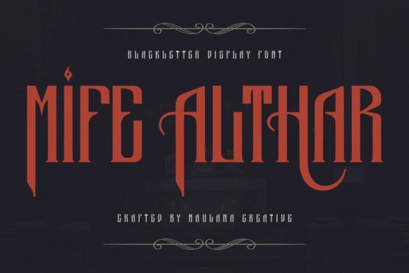 Mife Althar: A Practical Guide to Mastering Modern Victorian Typography