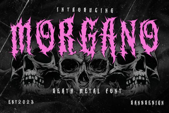 Morgano Font Review: A Heavyweight Choice for Dark Aesthetic Projects