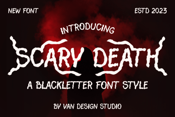 Scary Death: The Bold Blackletter Font for High-Impact Design
