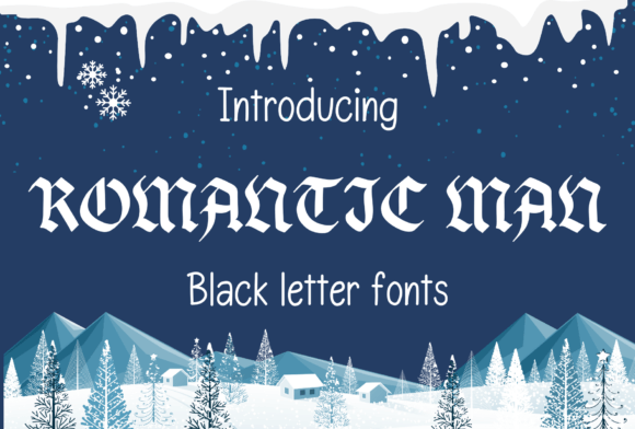 Strategic Typography: Leveraging Romantic Man for High-Impact Brand Communication