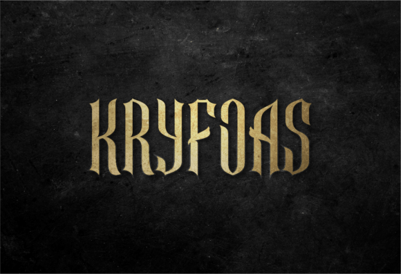 The Timeless Power of Blackletter: Elevating Brand Identity with KRYFOAS