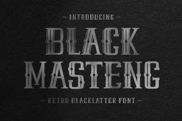 Unlocking the Power of Black Masteng: A Deep Dive into Retro-Style Typography