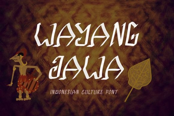 Wayang Jawa: A Font That Bridges Indonesian Heritage and Modern Design