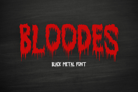 Why Bloodes is the Ultimate Blackletter Font for Merch, Apparel, and Band Logos