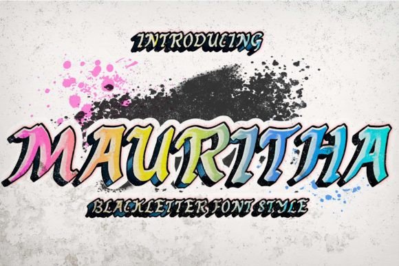 Why Mauritha Is the Blackletter Font Designers Are Choosing for High-Impact Branding
